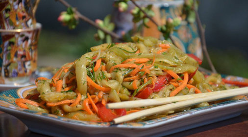 Салат «Баклажаны по-восточному»