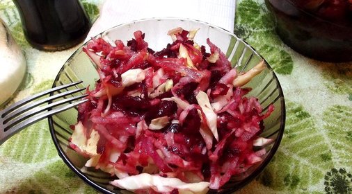 Салат из корнеплодов