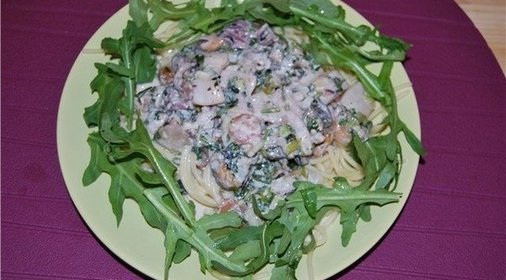 Салат из морепродуктов
