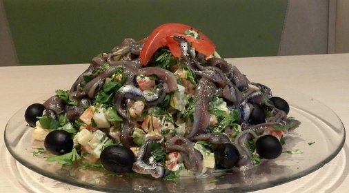 Салат из кильки