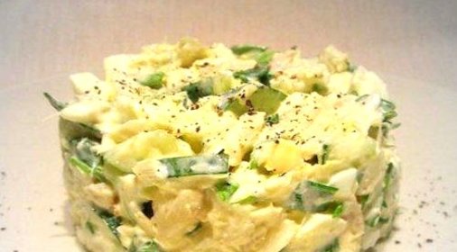 Салат из трески