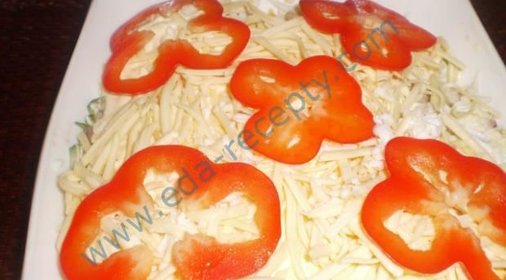 Салат Нежный с курицей