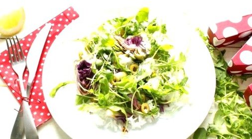 Салат с артишоками и вялеными помидорами