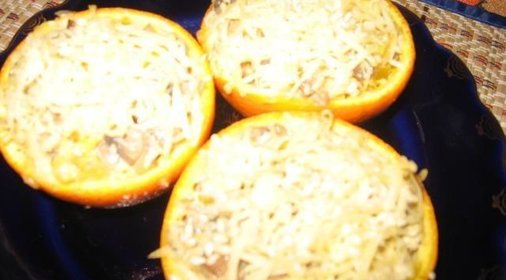 Салат с апельсинами