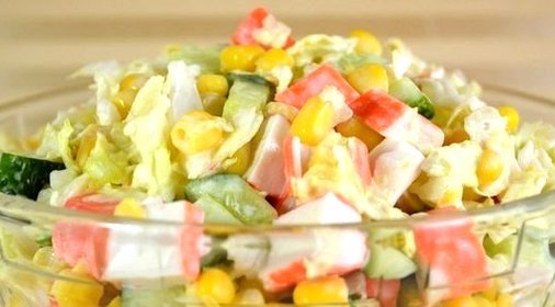 Салат из крабовых палочек