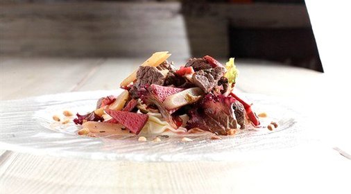 Салат с глухарем