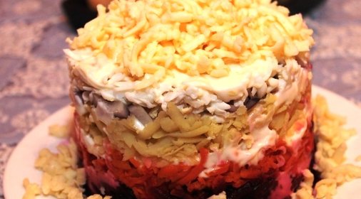 Салат Невеста