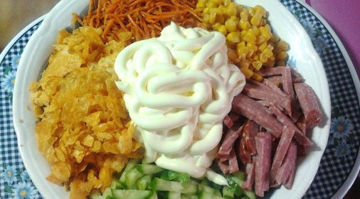 Салат с морковью по‑корейски