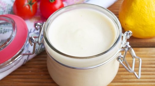 Рисовый «майонез» с лимонным соком