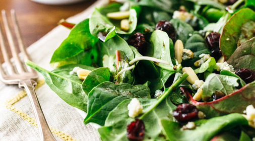 Простой зеленый салат