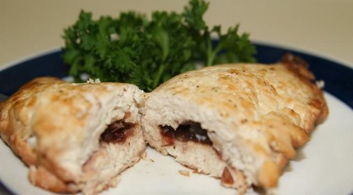 Фаршированная куриная грудинка