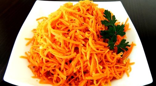Салат с морковью по-корейски