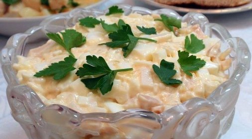 Кальмаровый салат
