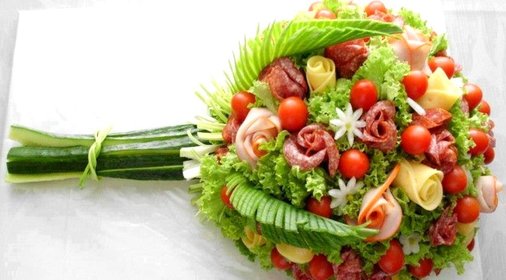 Салат Цветок