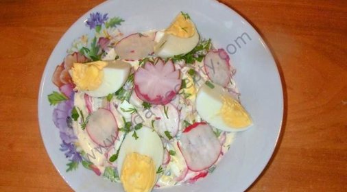 Салат из редиса