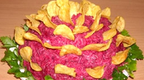 Салат Цветок лотоса