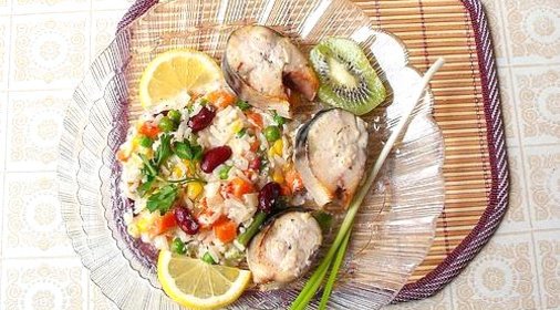 Запеченная скумбрия в мексиканском стиле