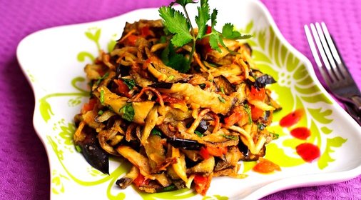 Салат из баклажанов