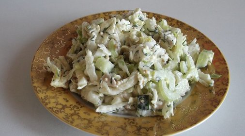 Салат из черешкового сельдерея