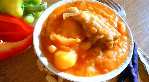 Домляма с овощами в мультиварке