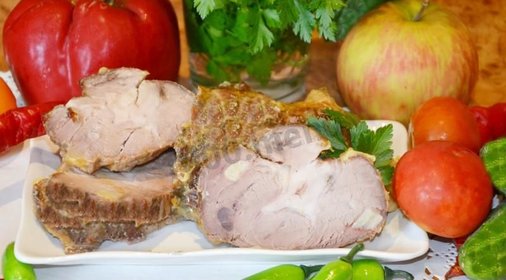 Мясо в рукаве в духовке