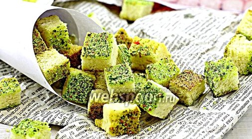 Крабовые сухарики