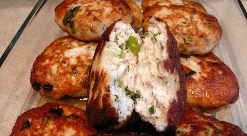 Фарш с зеленью