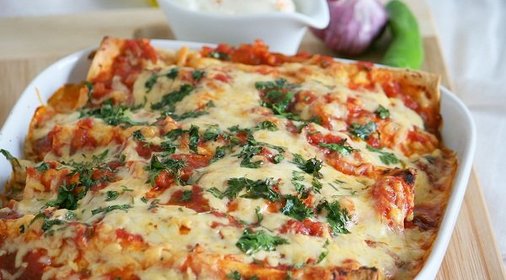 Энчиладас с курицей