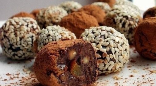 Домашние полезные конфетки