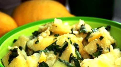 Картофель с лимоном