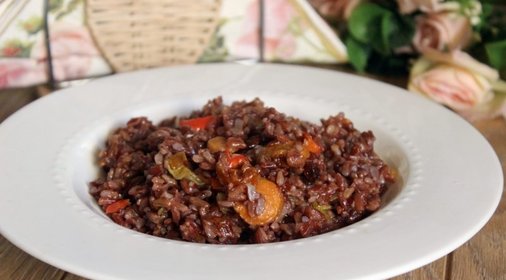 Ароматный рис Жасмин Red с ягодами годжи