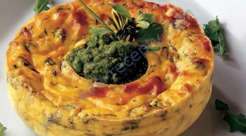 Сформатини с рикоттой и руколой