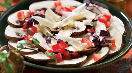 Грибное карпаччо