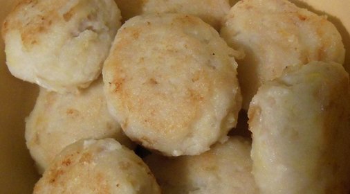 Фишболлы из трески с лимонной цедрой