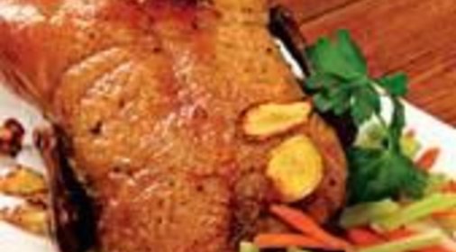 Утка с шалфеем и имбирем