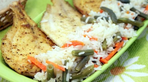 Запеченная камбала