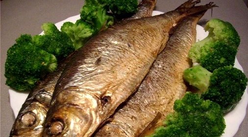 Копченая селедка