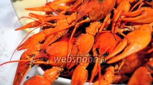 Вареные раки