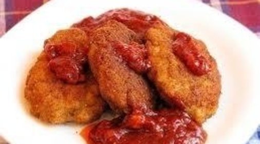 Аппетитная курица с персиками