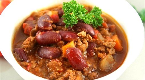 Чили кон карне с тыквой