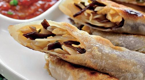 Спринг-роллз с овощами