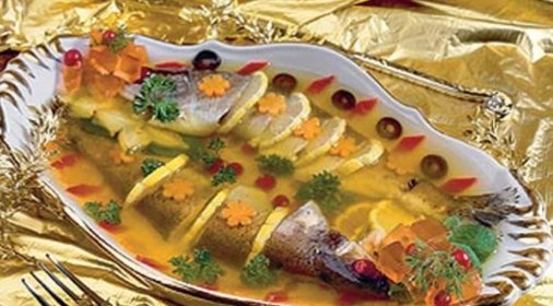 Заливная новогодняя рыба