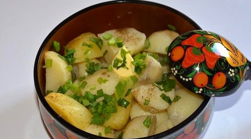 Картофель на пару