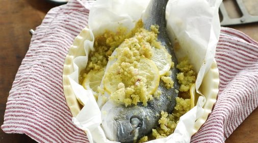 Дорада, запеченная в духовке