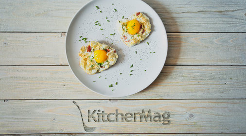 Идея для завтрака: яйца в облаке за 15 минут