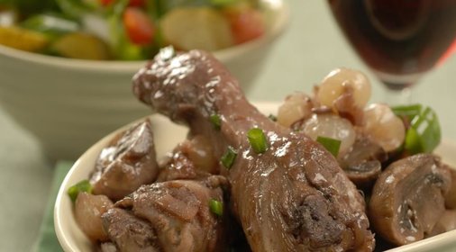 Петух в вине