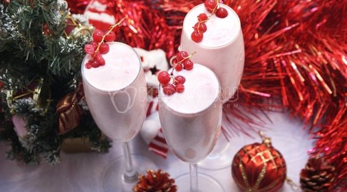 Фламбированные яблочные кольца