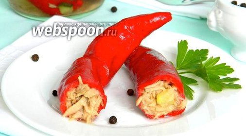 Фаршированный острый перец