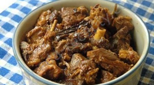 Баранина в СВЧ По-сухумски