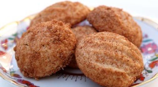 Прянички с корицей и грецкими орехами